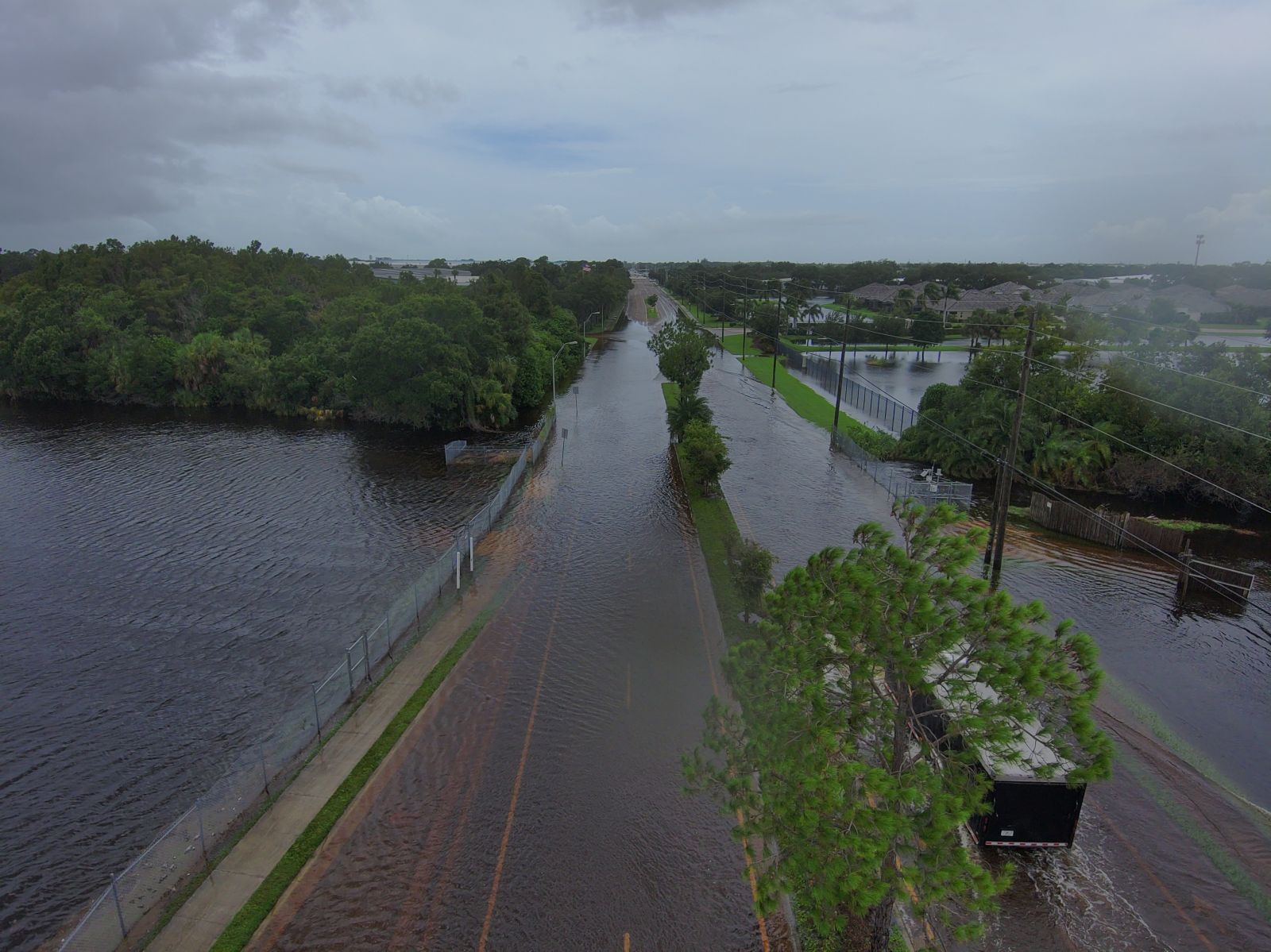 Tallevast Road flooding in Manatee County